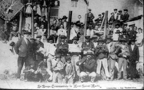 Ouvriers grévistes (Mont-Saint-Martin)